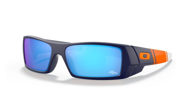 Oakley OO9014 Gascan Sunglasses - Men's DEN Matte Navy Frame Prizm Sapphire Lens Asian Fit 60 - Oakley