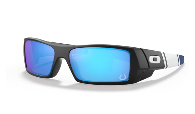 Oakley OO9014 Gascan Sunglasses - Men's IND Matte Black Frame Prizm Sapphire Lens Asian Fit 60 - Oakley