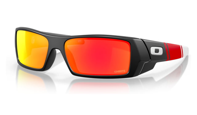 Oakley OO9014 Gascan Sunglasses - Men's Matte Black Frame Prizm Ruby Lens 60 - Oakley