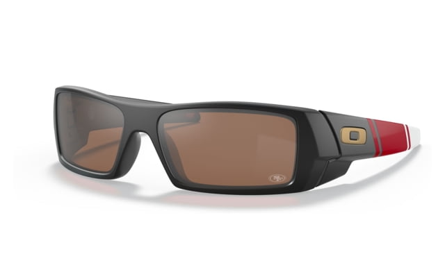 Oakley OO9014 Gascan Sunglasses - Men's SF Matte Black Frame Prizm Tungsten Lens Asian Fit 60 - Oakley