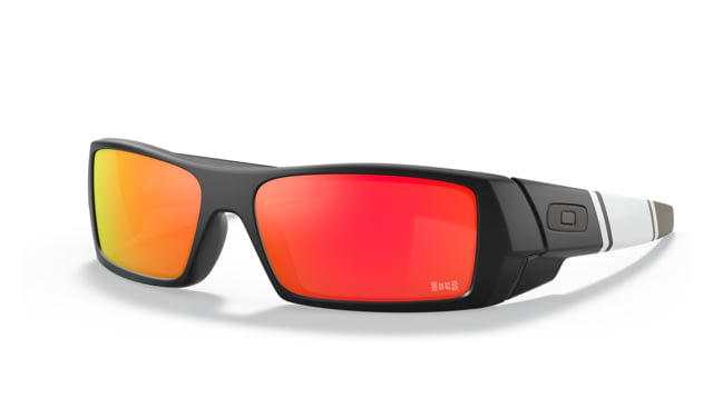 Oakley OO9014 Gascan Sunglasses - Men's TB Matte Black Frame Prizm Ruby Lens Asian Fit 60 - Oakley