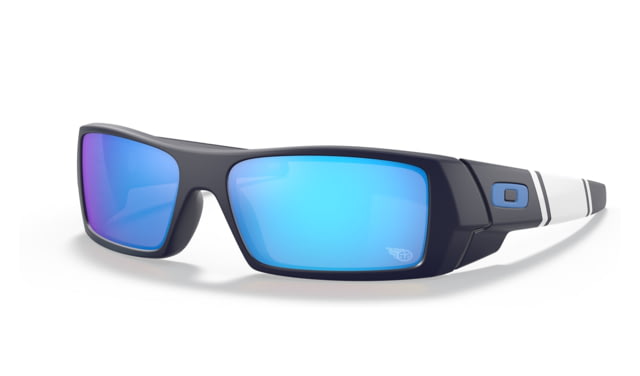 Oakley OO9014 Gascan Sunglasses - Men's TEN Matte Navy Frame Prizm Sapphire Lens Asian Fit 60 - Oakley