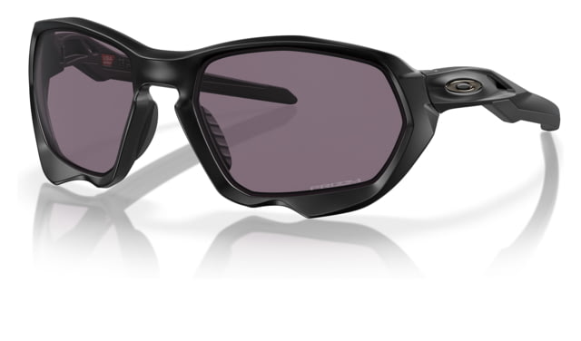 Oakley OO9019A Plazma A Sunglasses - Men's Matte Black Frame Prizm Grey Lens Asian Fit 59 - Oakley