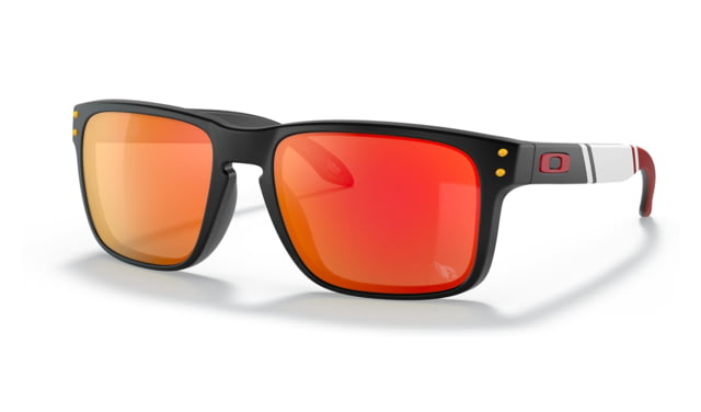 Oakley OO9102 Holbrook Sunglasses - Men's ARI Matte Black Frame Prizm Ruby Lens 55 - Oakley
