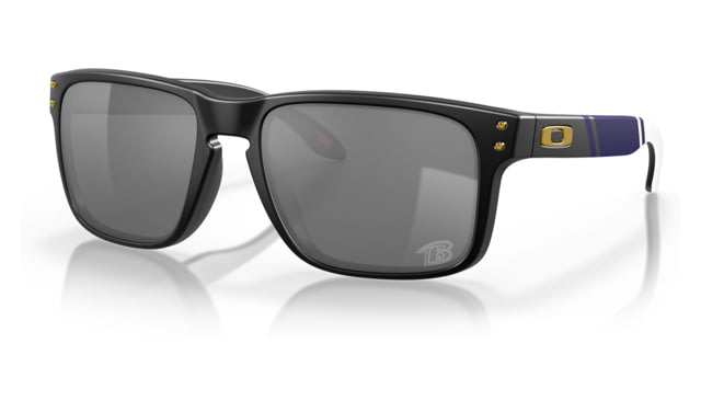 Oakley OO9102 Holbrook Sunglasses - Men's BAL Matte Black Frame Prizm Black Lens 55 - Oakley