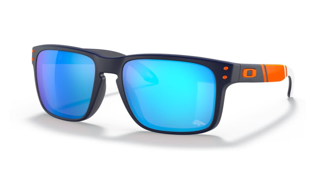 Oakley OO9102 Holbrook Sunglasses - Men's DEN Matte Navy Frame Prizm Sapphire Lens 55 - Oakley