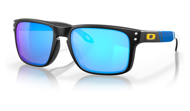 Oakley OO9102 Holbrook Sunglasses - Men's LAC Matte Black Frame Prizm Sapphire Lens 55 - Oakley