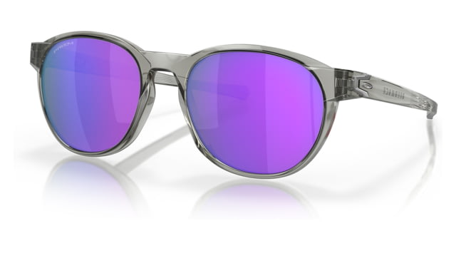 Oakley OO9126F Reedmace A Sunglasses - Men's Grey Ink Frame Prizm Violet Lens Asian Fit 54 - Oakley