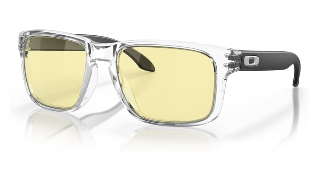 Oakley OO9244 Holbrook A Sunglasses - Men's Clear Frame Prizm Gaming Lens Asian Fit 56 - Oakley