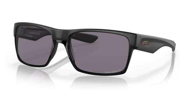 Oakley OO9256 Twoface A Sunglasses - Men's Matte Black Frame Prizm Grey Polarized Lens Asian Fit 60 - Oakley