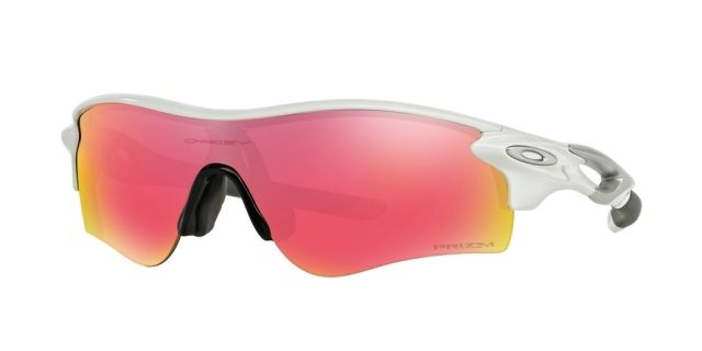 Oakley OO9206 Radarlock Path A Sunglasses - Men's Polished White Frame Prizm Baseball Outfield Lenses 920626-38 - Oakley