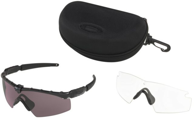 Oakley SI Standard Issue Ballistic M-Frame 2.0 Strike 2 Lens Array Safety Glasses Matte Black w/Prizm GREYCLR