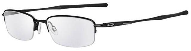Oakley Clubface Eyeglasses Frame Size 54 - Polished Black - Oakley