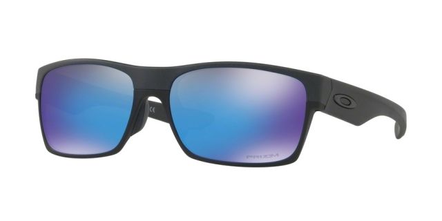 Oakley OO9256 Twoface A Sunglasses - Men's Steel Frame Prizm Sapphire Lenses 925614-60 - Oakley