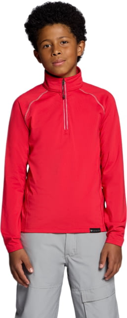 Obermeyer Obermeyer T Oly Baselayer Zip Top - Men's Roma Red Medium - $90.00 at Optics Planet