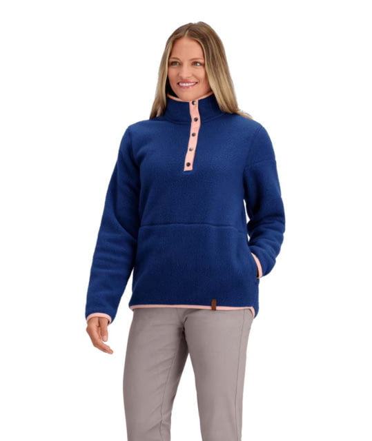 Obermeyer Obermeyer W Boulder Fleece - Women's Navy Small Regular - $24.06 at Optics Planet