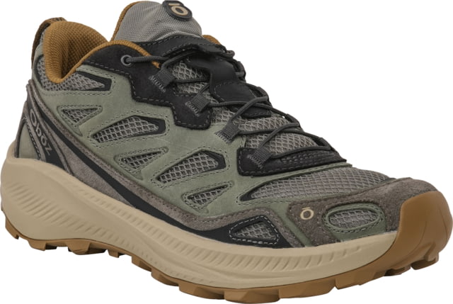 Oboz Crosscut Low Hiking Shoes - Men's 8.5 US Medium Olive Branch
