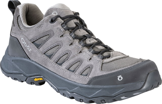 Oboz Sawtooth Ascent Low Hiking Shoes - Men's Hazy Gray 8