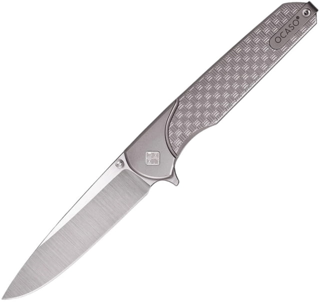 Ocaso Knives Charter Linerlock Milled Ti OCA - Ocaso Knives