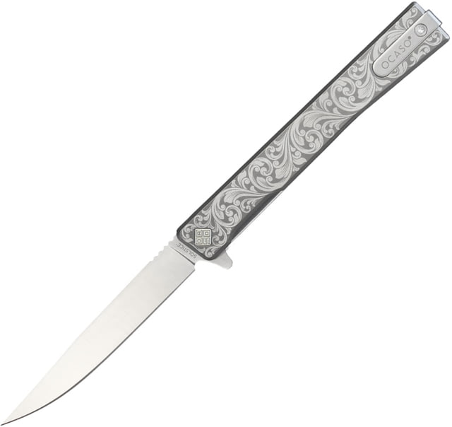 Ocaso Knives Solstice Linerlock Scroll OCA - Ocaso Knives