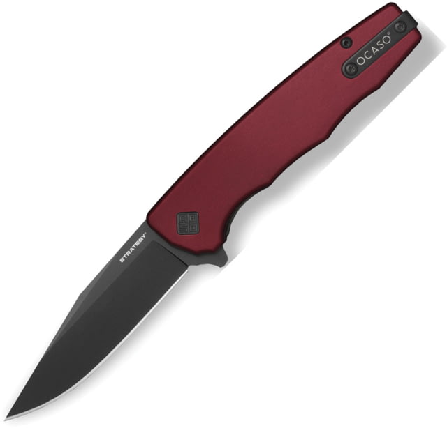 Ocaso Knives Strategy Linerlock Red/Blk OCA - Ocaso Knives