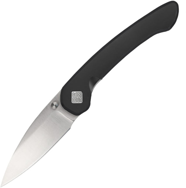 Ocaso Knives Seaton Large Folding Knife 2.75in Satin AUS-10A Stainless Blade Black PVD Coated Stainless Handle - Ocaso Knives