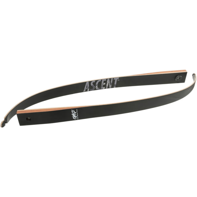 October Mountain Ascent Limbs 58 in. 50 lbs Black - October Mountain