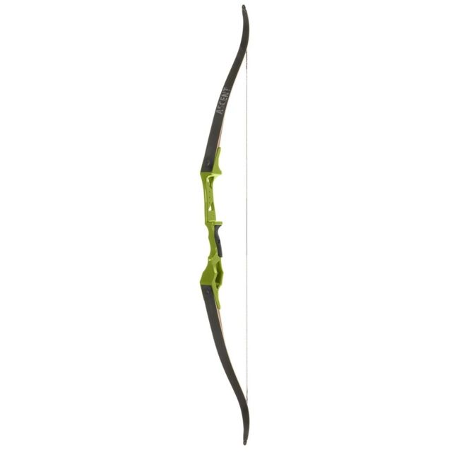 October Mountain Ascent Recurve Bow 58in. 35lbs RH Green - October Mountain