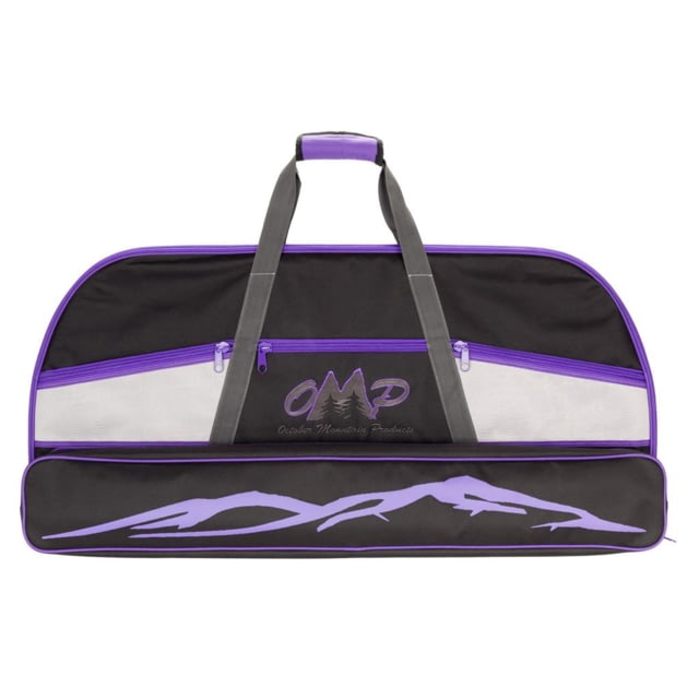 October Mountain Bow Case Black/Purple 36 in. - October Mountain