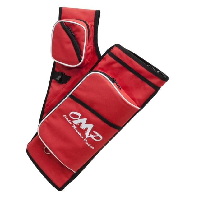 October Mountain Hip QuiverPro Red 5 Tube RH - October Mountain