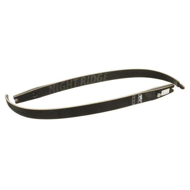 October Mountain Night Ridge ILF Limbs 60 in. 40 lbs Black - October Mountain