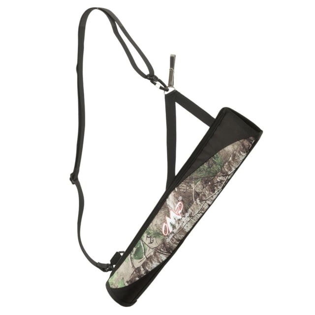October Mountain No Spill Hip and Back Quiver RH/LH Camouflage One Size - October Mountain