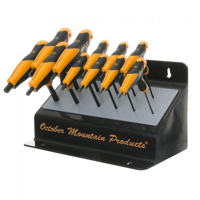October Mountain Pro Shop Bench Hex Wrench Set - October Mountain