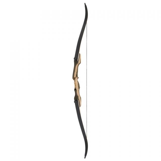 October Mountain SmokyMt Hunter Recurve Bow 62 in. 55 lbs. RH - October Mountain