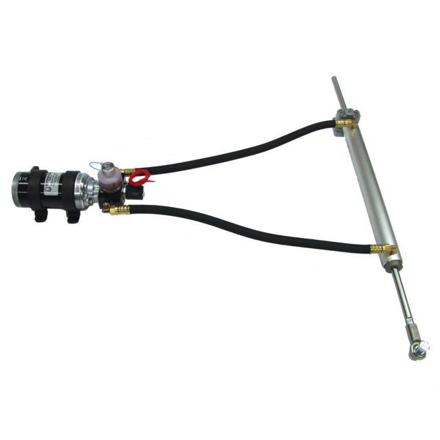 Octopus Autopilot Drives 7" Stroke Remote 38mm Bore Linear Drive - 12V - Up To 45' or 24200lbs