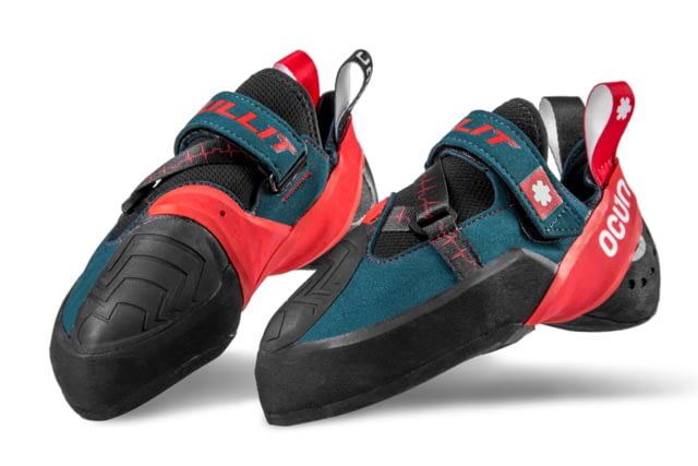 Ocun Bullit Climbing Shoes Petrol/Red 5