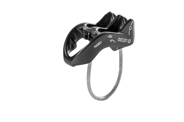 Ocun Habu Belay/Rappel Device, Anthracite, 4712-Anthracite
