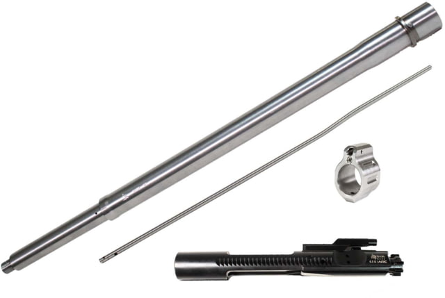 ODIN Works AR-15 22 ARC 18in Threaded Barrel Rifle Gas System 1/2-28 Threads 1-7 Twist 416 Stainless Steel DMR Profile with .750 Tuneable Gas Block