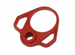 ODIN Works Pistol Buffer Tube Back Plate Red - Odin Works