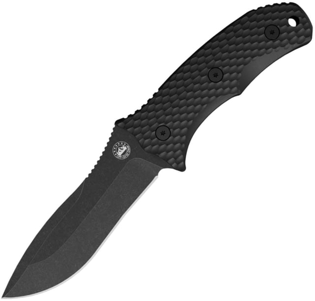Off-Grid Gear Trailguard Fixed Blade Black OGGTGBO - Off-Grid Gear
