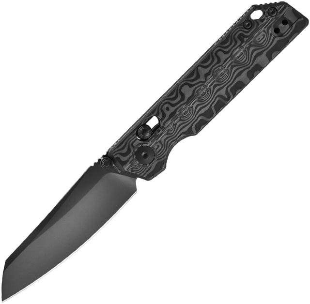 Oknife XEN Damascus Carbon Fiber OKNXENDAMASCUS