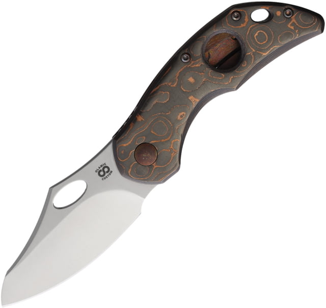 Olamic Cutlery Busker Framelock Camo Copper OL356 - Olamic Cutlery