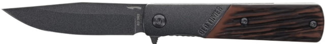 Old Timer Frontier Barlow - 133OTF Folding Knife 2.7in 7Cr Stainless Steel Clip Point Blade Synthetic Wood Handle Box