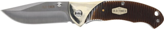 Old Timer Knife Ot Folder 2.7 Pakka Wood/Ss Promo Q4 25' - Old Timer