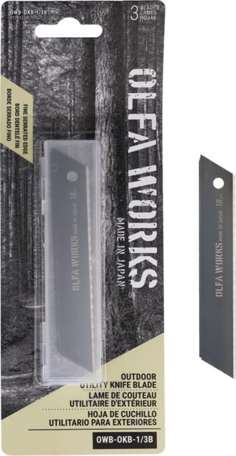 OLFA WORKS Outdoor Utility Blades 3PK OWBOKB13B - Olfa Works