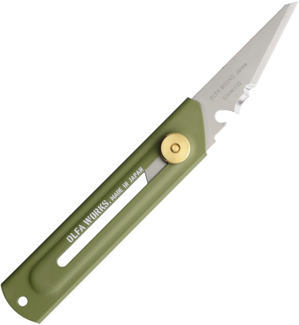 OLFA WORKS Utility Camp Knife OD OWUCK1OD - Olfa Works
