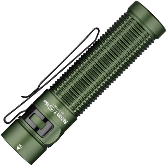 Olight Baton 3 Pro Max Rechargeable Handheld EDC Flashlight 2500 Lumens Olive Drab Green - Olight