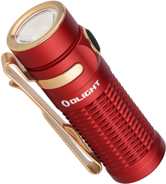 Olight Baton 3 1200 Lumens Rechargeable EDC LED Flashlight Red - Olight