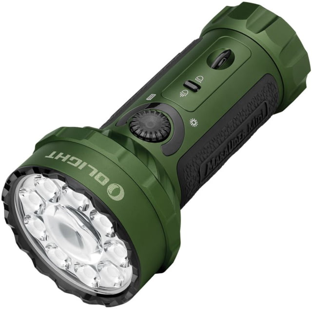 Olight Olight Marauder Mini Rechargeable Handheld Flashlight RGB Light 7000 Lumens Olive Drab Green - $199.99 at Optics Planet