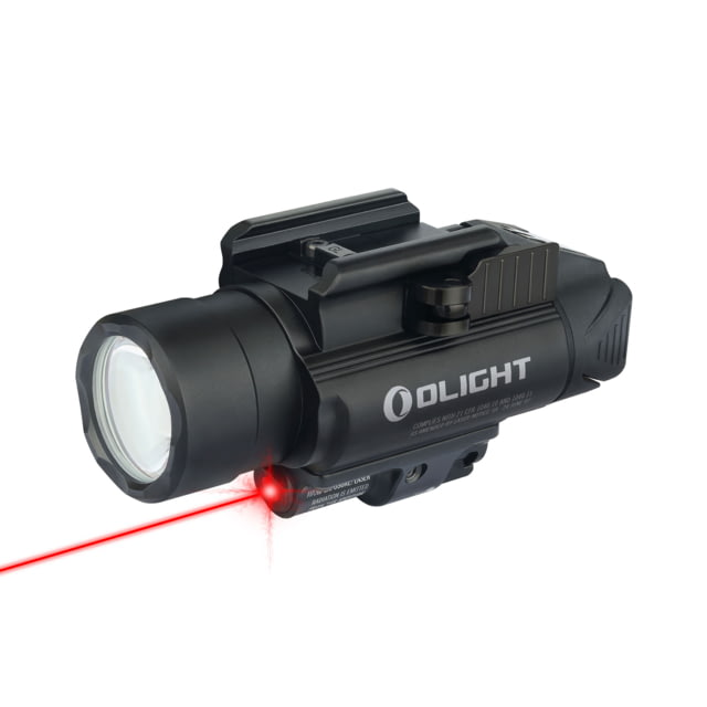 Olight Baldr RL 1120 Lumens LED Flashlight with Red Laser Sight Black - Olight